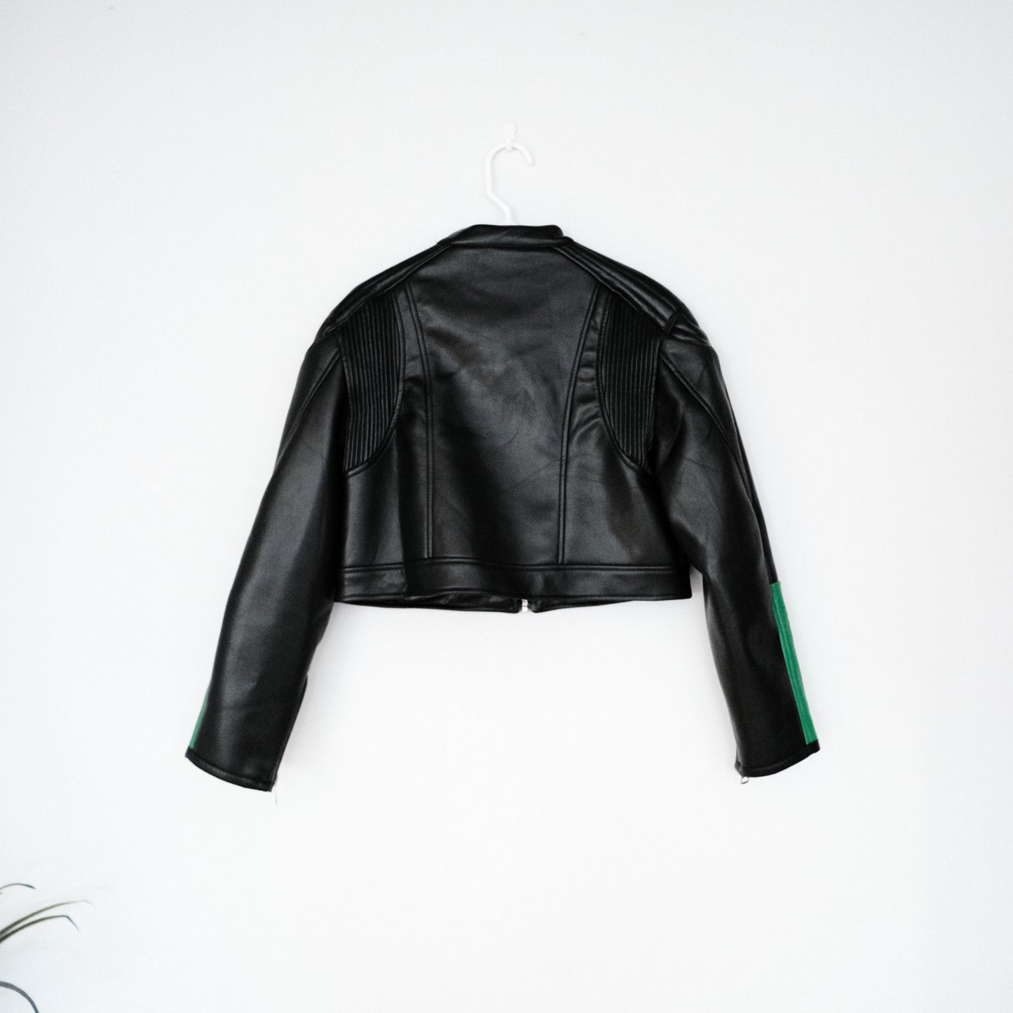 Nueva Vegan Leather Biker Jacket