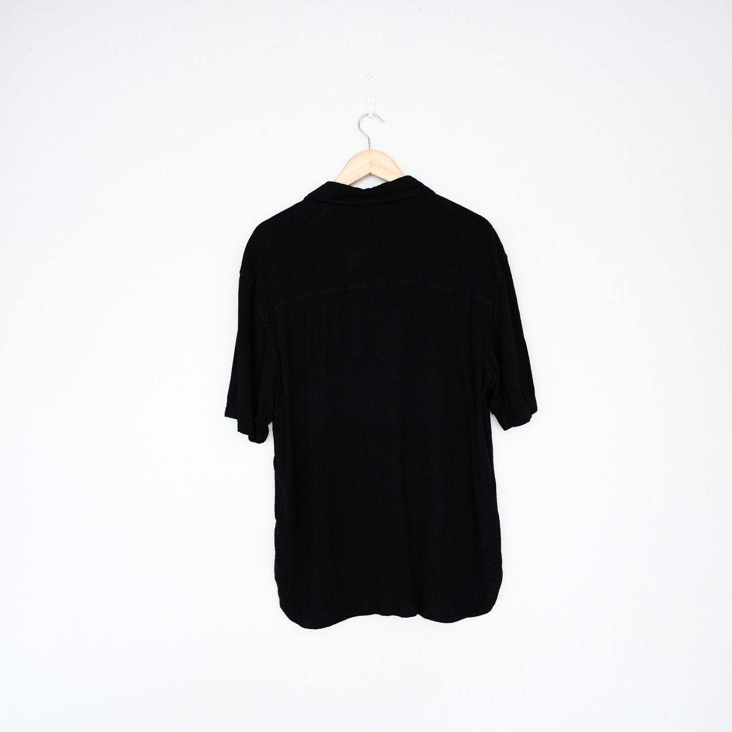 UO Solid Drape Button-Down Shirt