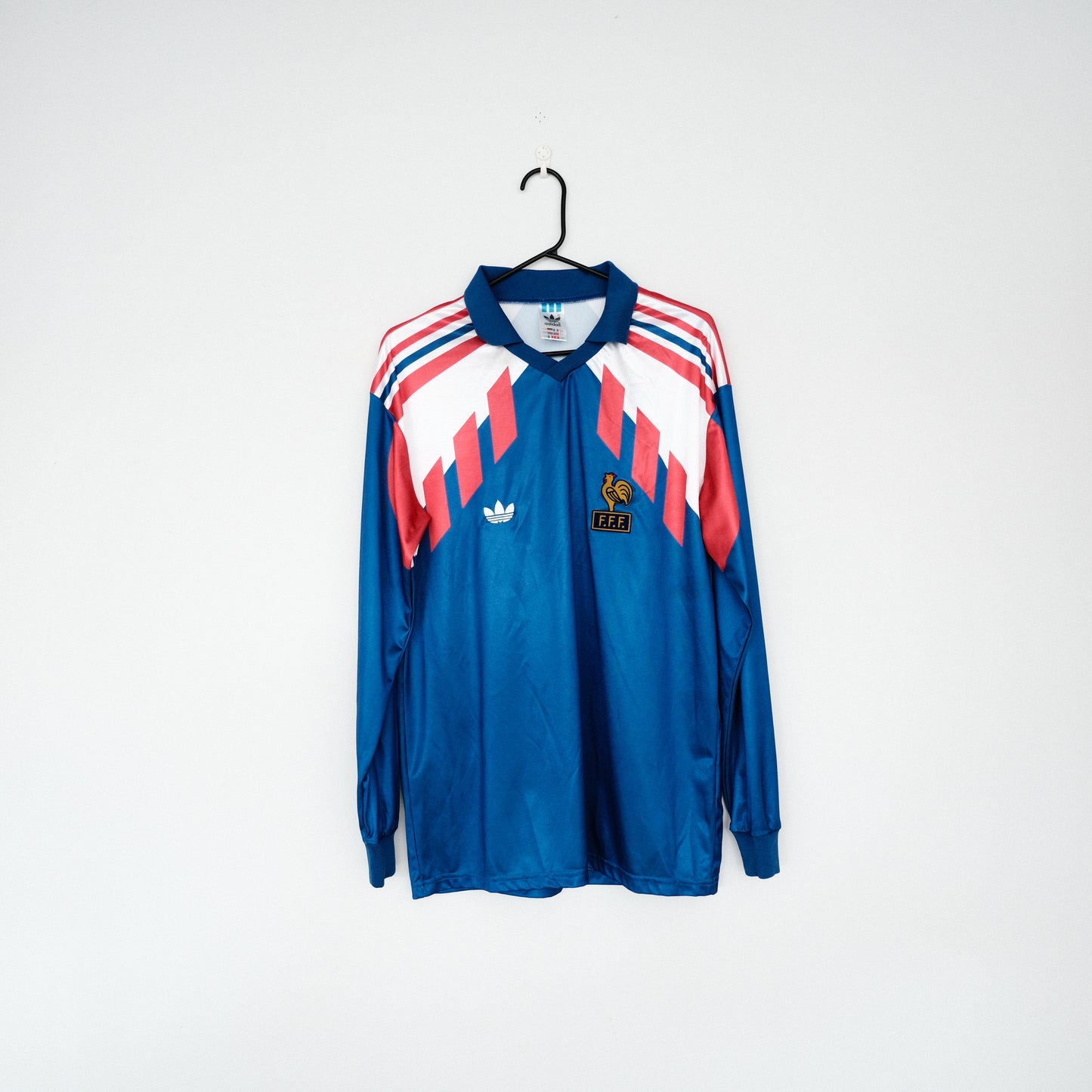 1998-1990 France Home Long Sleeve Shirt