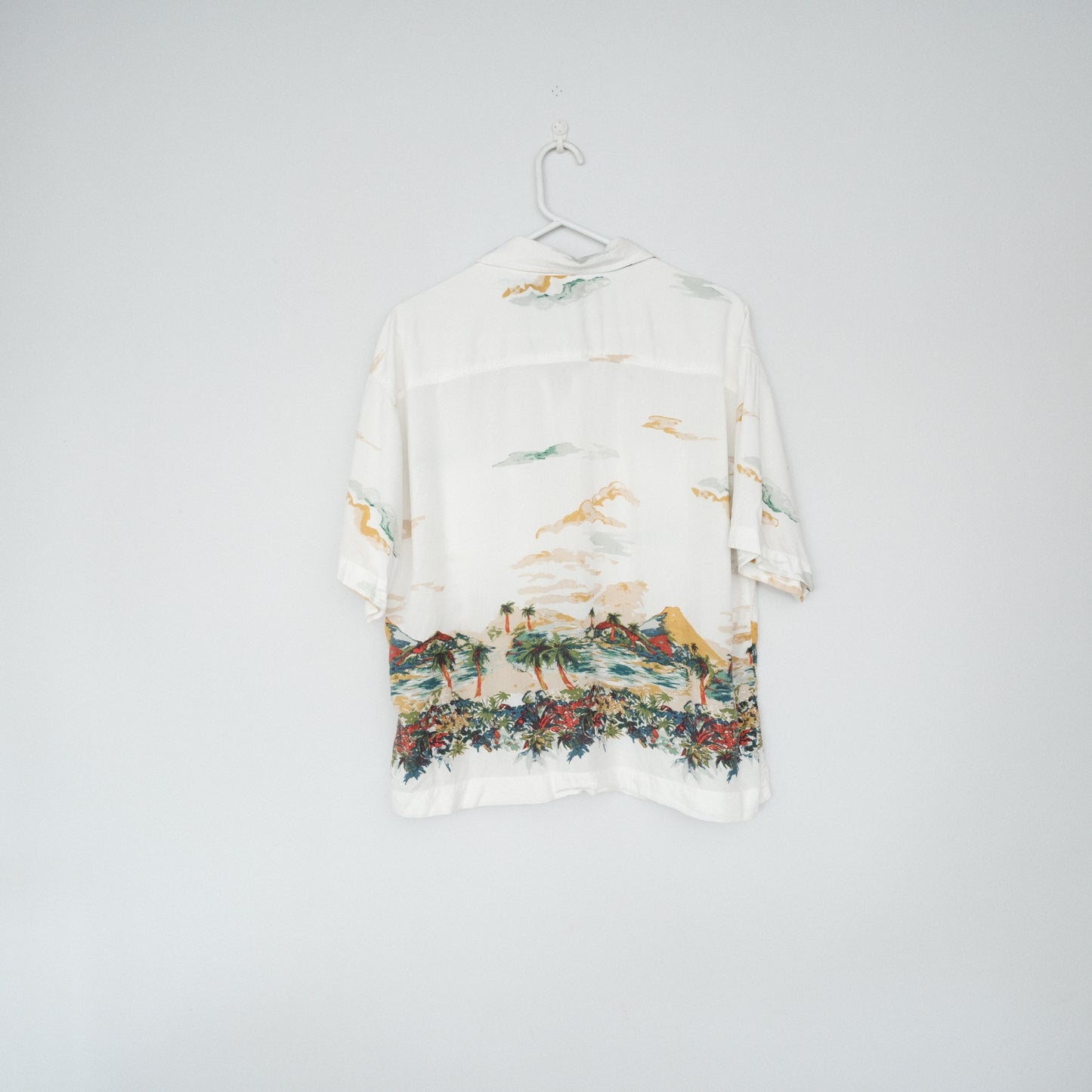 UO Jamie Rayon Cropped Shirt