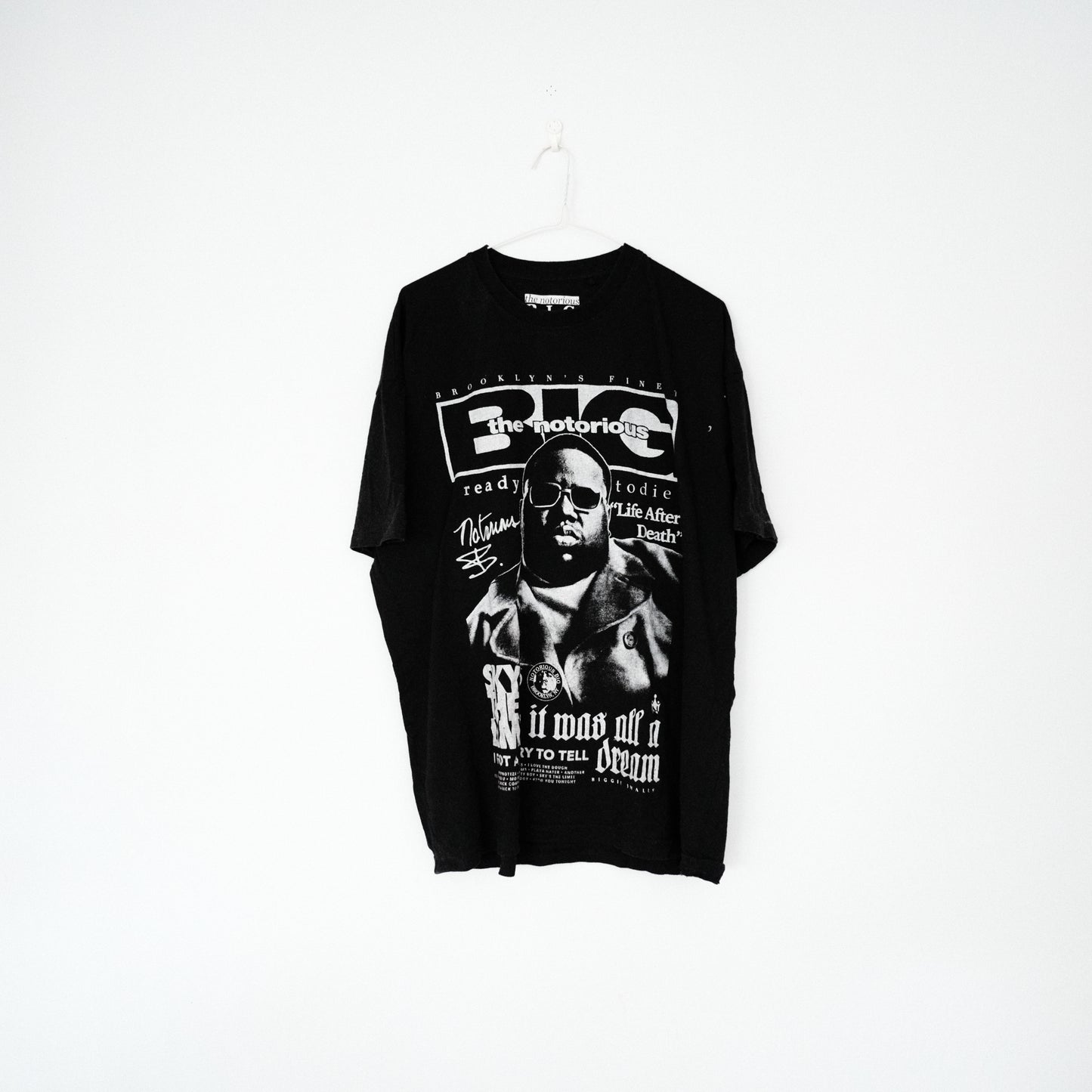 Vintage THE NOTORIOUS BIG Ready To Die Life After Death tee