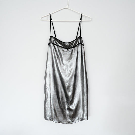 UO Kate Metallic Mini Dress