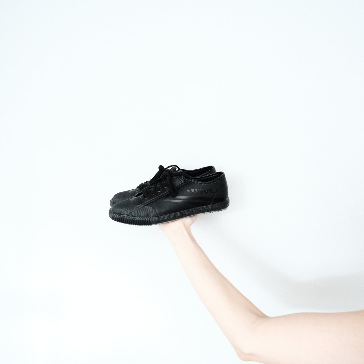 Feiyue Black 1920 - Vegan Leather