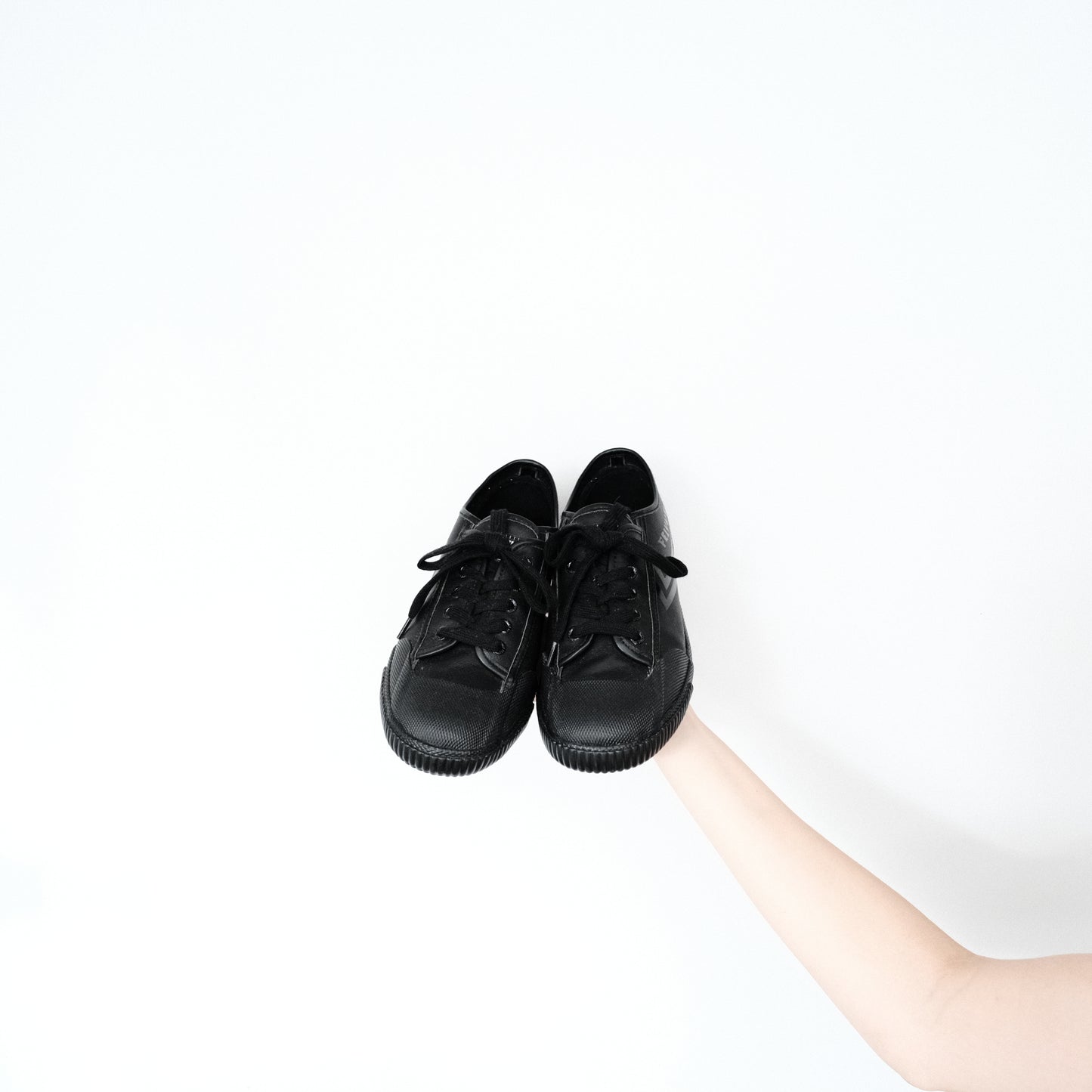 Feiyue Black 1920 - Vegan Leather